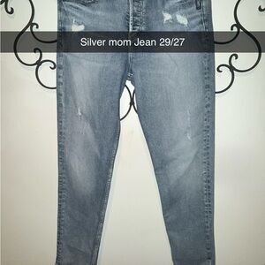 Silver Jeans Women's Straight Leg in Gray